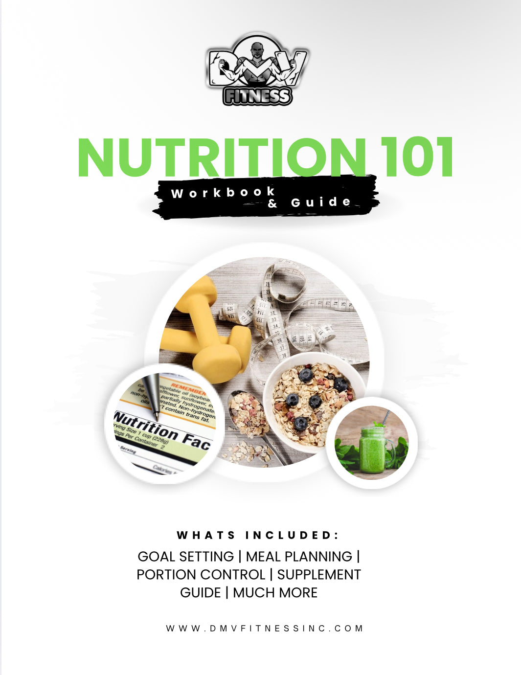 Nutrition 101-Transformation Workbook & Guide E-Book